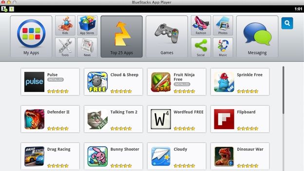 bluestacks app player android emulator for mac os download